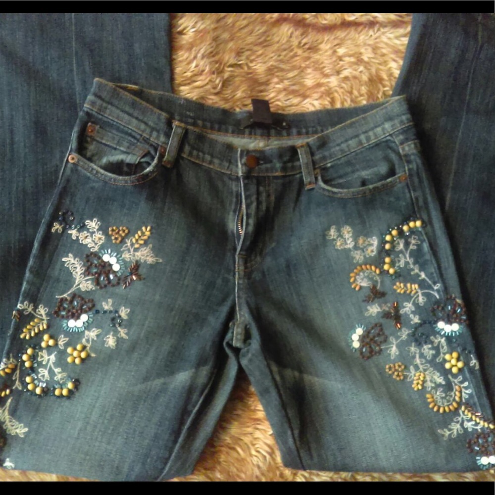 Embroidered Jeans